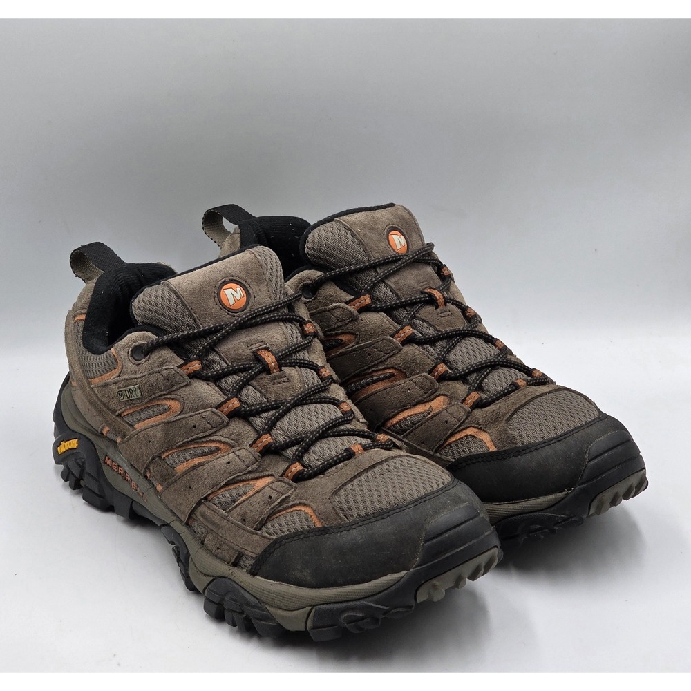 Merrell Moab 2 Waterproof Hiking Shoes Espresso Brown Mens Size 9 EUR 43